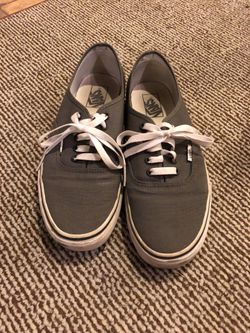 Vans men’s size 10.5 gray
