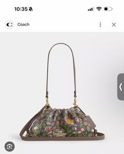 Faye floral coach bag