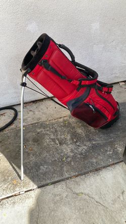 Red Golf Bag