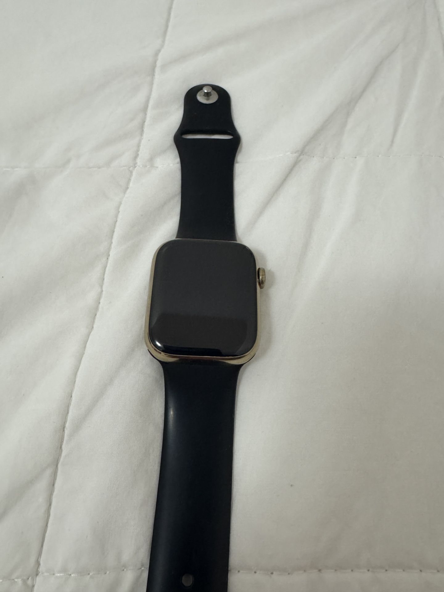 Apple Watch Series 7 45 Mm Gold Stainless Steel