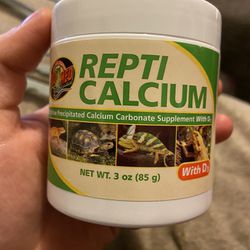 Repti Calcium With D3 Free