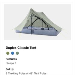 Zpacks Classic Duplex Tent Dyneema Composite Fabric (DCF)