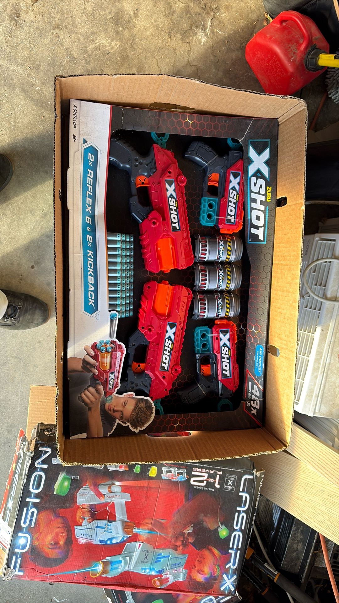 X Shot Zuru Nerf Guns