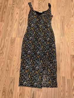 Floral print dress