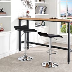 New Bar Stools Set Of 2 In The Box Available In White Or Red