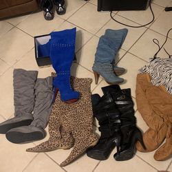 Botas De Piel Y Otro Estilo