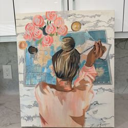 Modern Inspirational Canvas Wall Art – Travel Theme