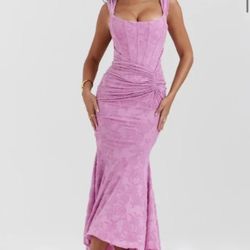 Arabella pink gown size x-large $65 OBO