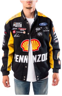 Joey Logano JH DESIGN Nascar racing jacket size 3XL