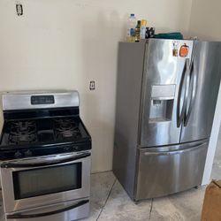 Stove And refrigerator