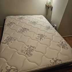 Full Size Matress And Bed Frame