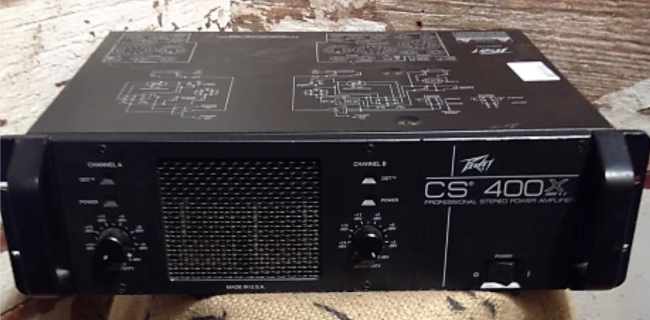 PEAVEY CS400x High Power Amp