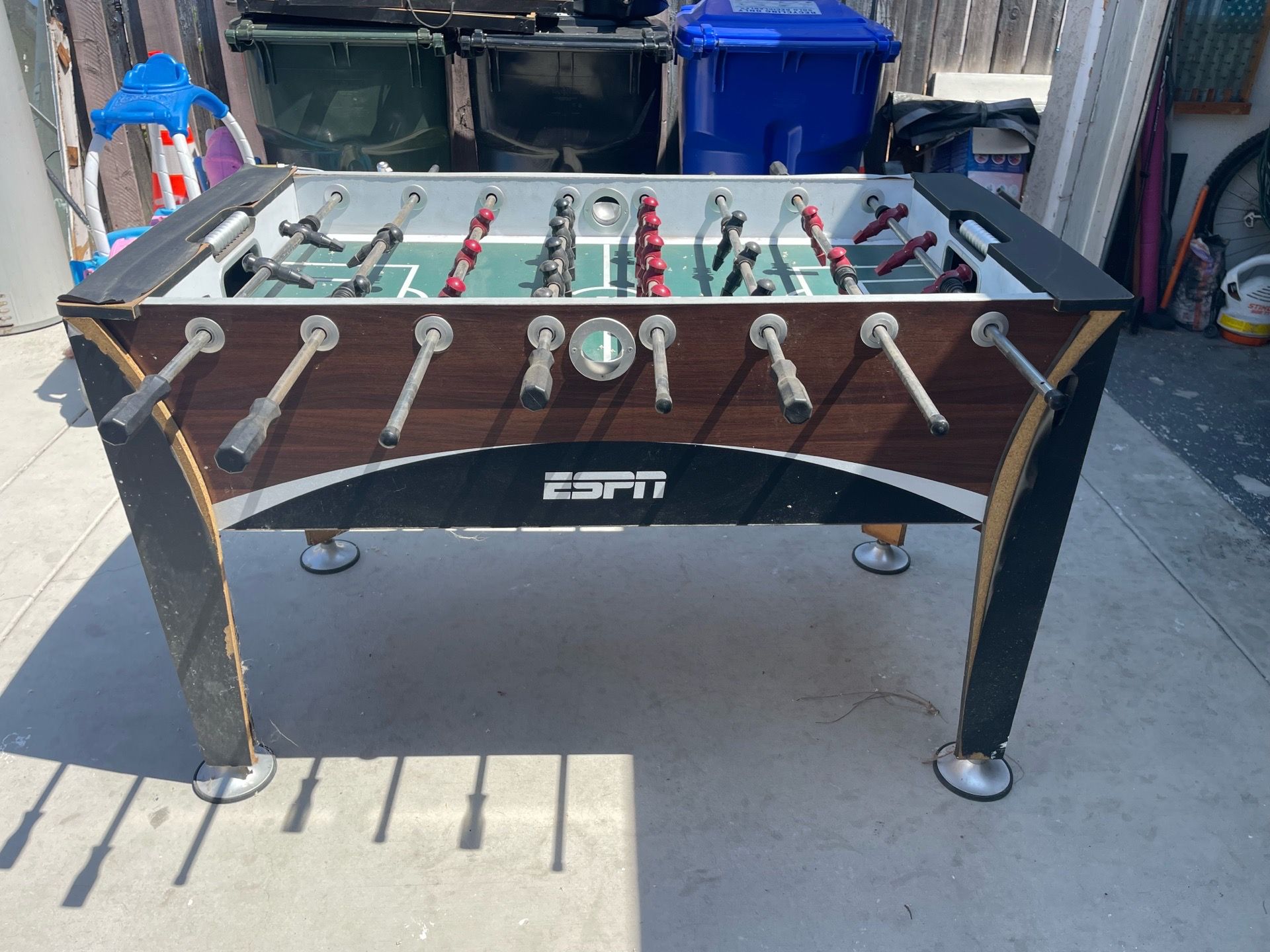 SPORTCRAFT - ESPN STRIKER FOOSBALL TABLE for Sale in San Bernardino, CA ...