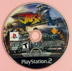 Jak X: Combat Racing" for the PlayStation 2. 
