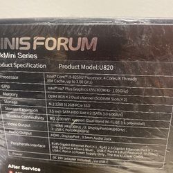 Minisforum Mini PC (lots Of Different Models Available)