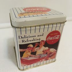 Vintage small Coca Cola tin