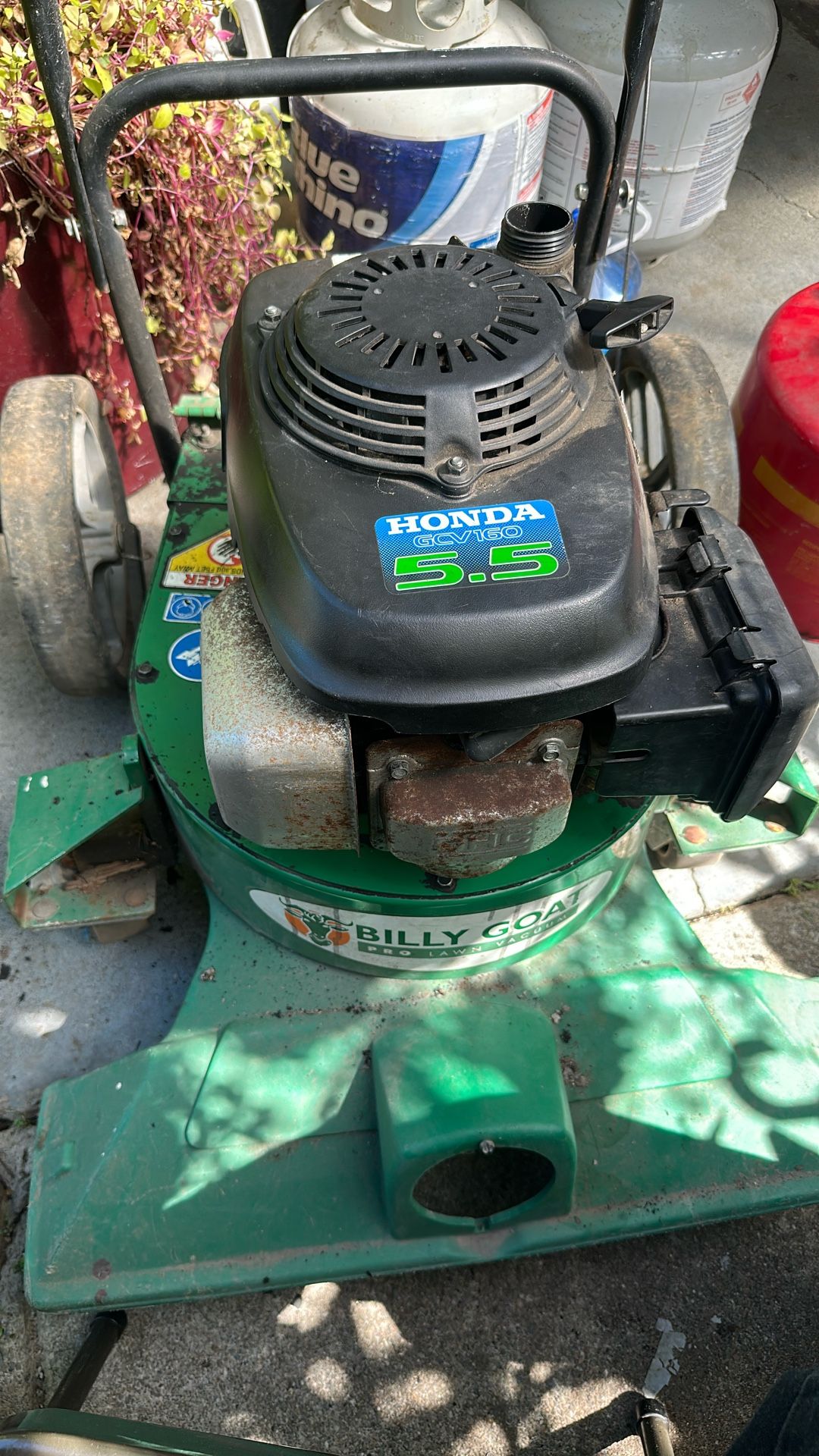 Billy Goat Lawn Vacuum