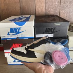 Jordan 1 Fragment Phantom Chicago Mocha Size 10 11