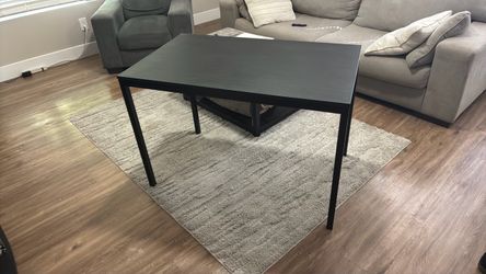 Black desk