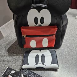 Mickey Mouse Mini Backpack & Wallet Set