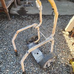 Pressure washer frame