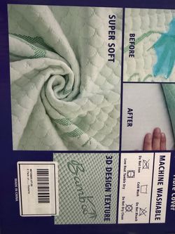 Bamboo Mattress Cover 2-Pack Crib