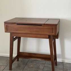 Wood Makeup Vanity Desk
