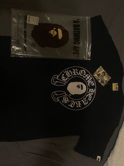 BapeXchromehearts shirt