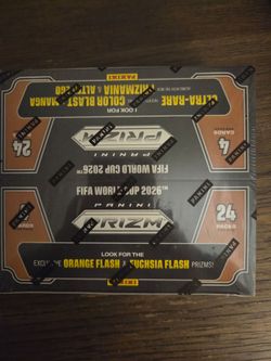2026 Panini Prizm FIFA World Cup RETAIL BOX SEALED