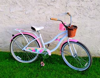 Women's huffy panama jack 26" Beach Cruiser bike bicicleta basket