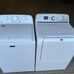 Maytag washer and electric dryer