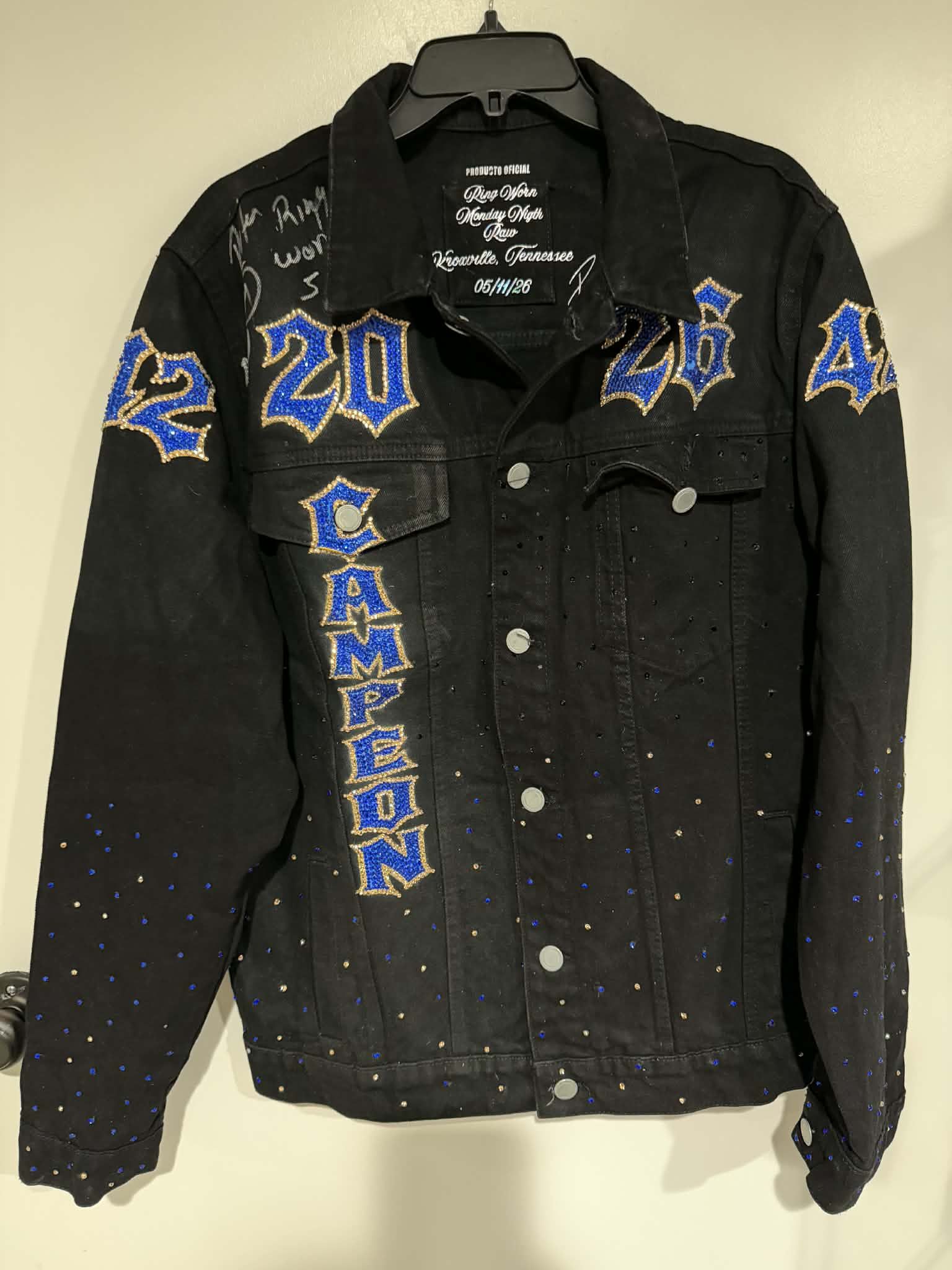 Wwe Penta ring worn jacket
