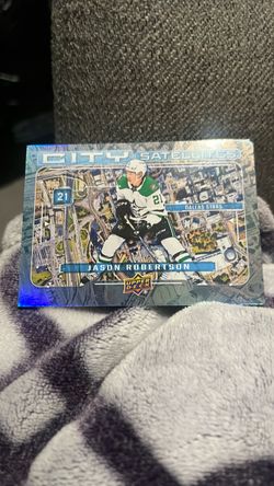 Jason Robertson Upper Deck City Satellites Hockey Card