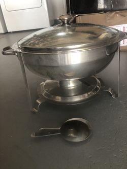 Stainless steel chafer