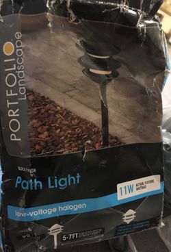 11W halogen path light