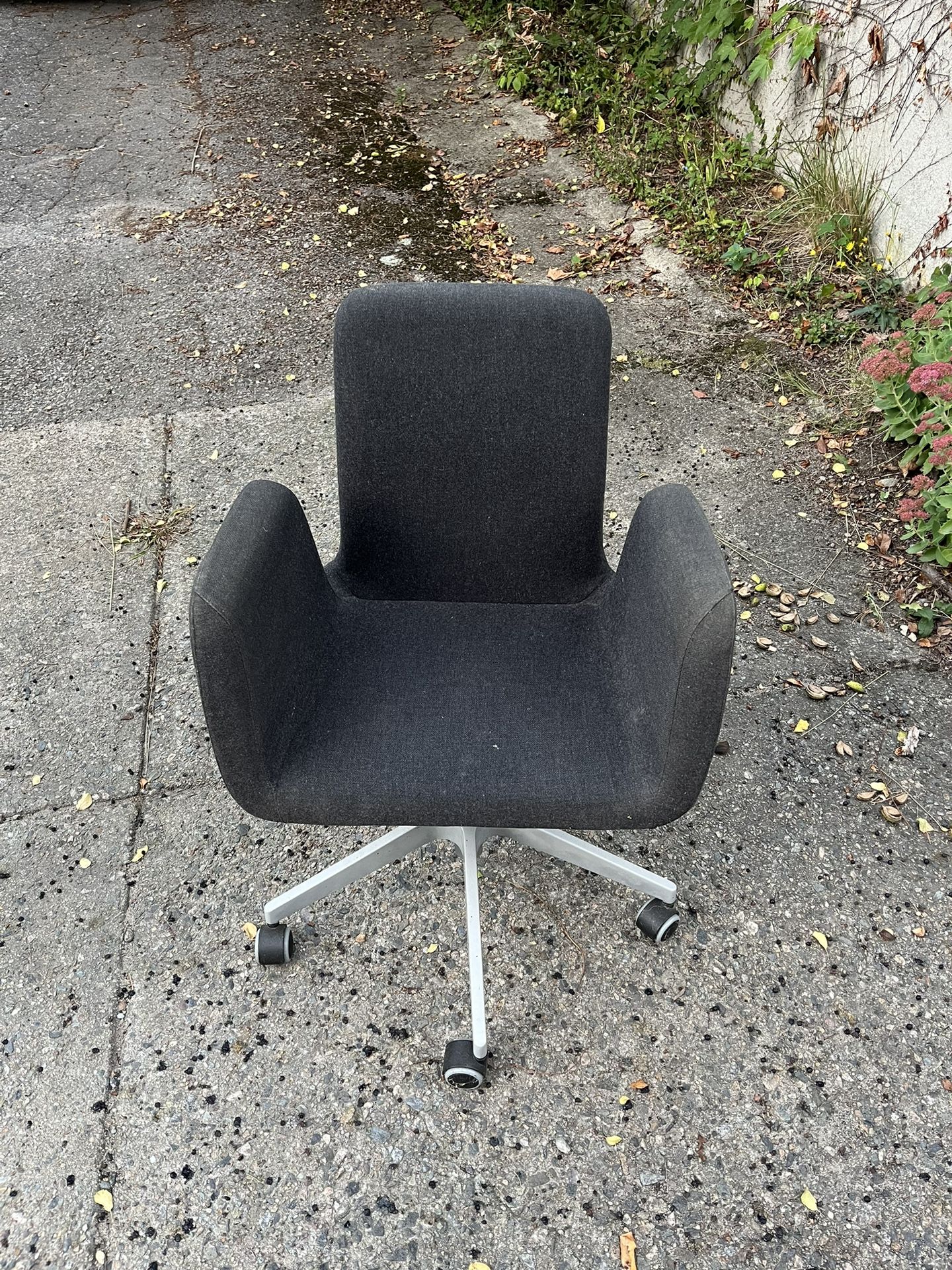 Dark Grey Swivel/Rolling Office Chair