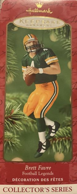 Brett Favre Green Bay Packers 2001 Hallmark Christmas