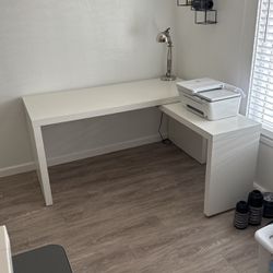 IKEA desk With Extension