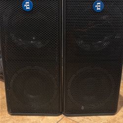 Set Of Speakers  200watts Each. RENKUS-HEINZ