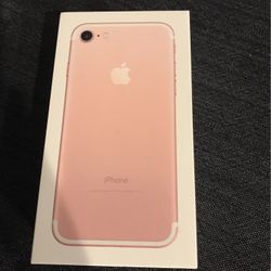 I Phone 7 With Box And Still New Headphones Etc 