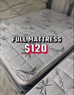 Full size pillow top mattress