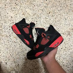Jordan 4 Red Thunder Size 6 No Box Clean $120
