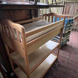 Changing Table And Crib