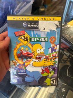 Simpsons hit and run Nintendo GameCube