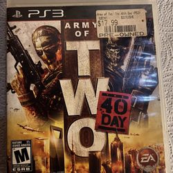 Army Of Two 40th Day (PS3)