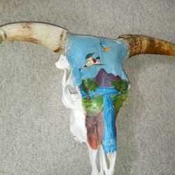 Custom Painted Cow
