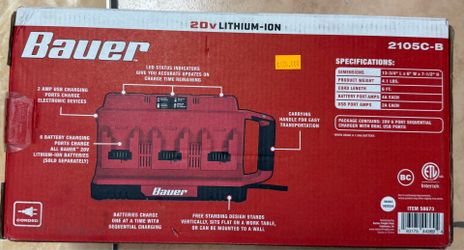 BAUER Charges Battery