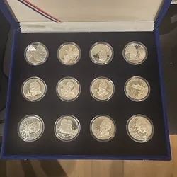 1986 statue of liberty prof silver medal collection