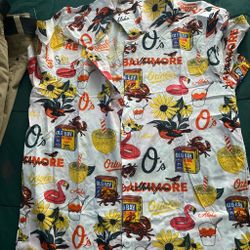 Baltimore Orioles Old Bay Hawaiian Shirt