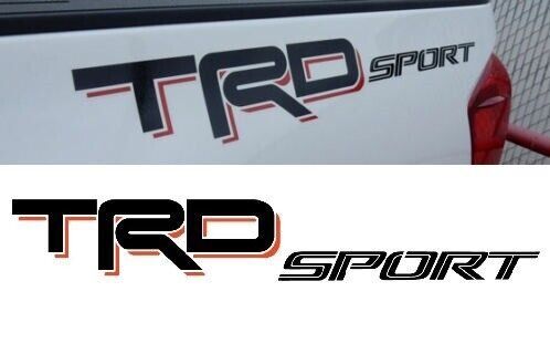 Toyota Trd Sport Decals Vinyl Sticker 1 Pair Tundra Tacoma Truck Graphic